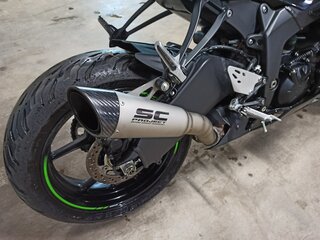2024 Kawasaki ZX-6R Ninja, зелёный, 1400000 рублей, вид 3