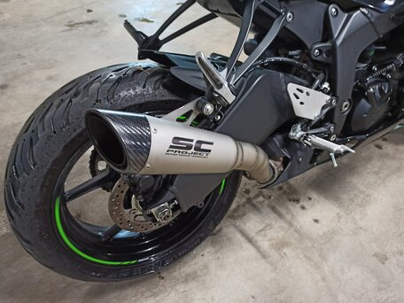 2024 Kawasaki ZX-6R Ninja, зелёный, 1400000 рублей, вид 3