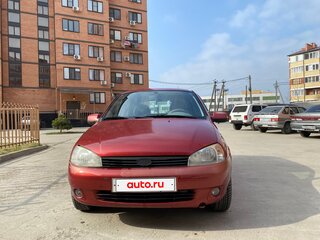 2009 Lada (ВАЗ) Kalina I, красный, 420000 рублей, вид 2