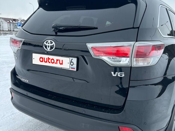 2013 Toyota Highlander III (XU50), чёрный, 3250000 рублей - вид 5