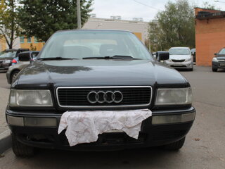 1992 Audi 80 V (B4), чёрный, 350000 рублей, вид 1