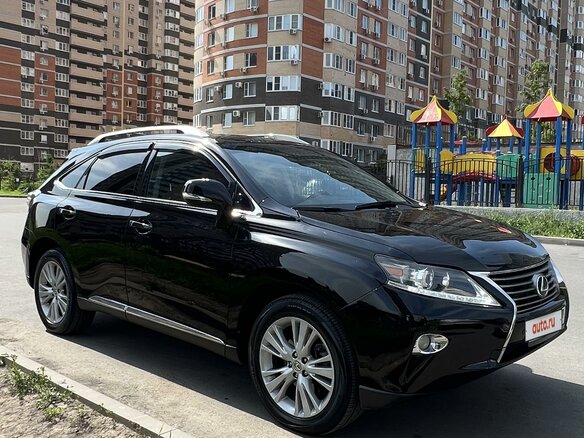 2012 Lexus RX 350 III Рестайлинг, чёрный, 2600000 рублей - вид 16