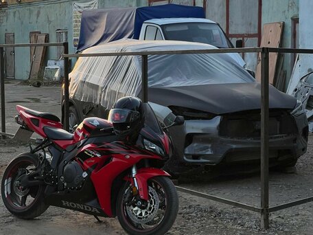 2006 Honda CBR 1000 RR/RA Fireblade, красный, 500000 рублей, вид 2