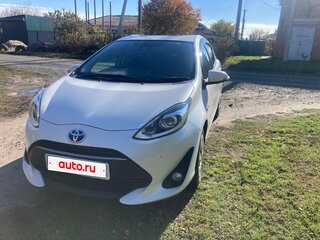 2019 Toyota Aqua I Рестайлинг 2, белый, 1290000 рублей, вид 1