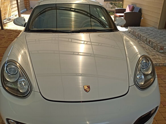 2009 Porsche Cayman I (987) Рестайлинг, белый - вид 8
