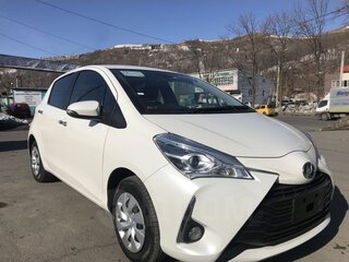 2019 Toyota Vitz III (XP130) Рестайлинг 2, белый, 1000000 рублей, вид 1
