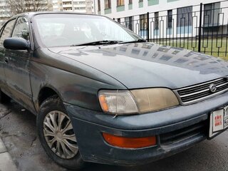 1993 Toyota Corona IX (T190), зелёный, 250000 рублей, вид 1