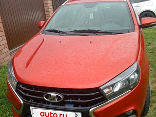 2018 Lada (ВАЗ) Vesta SW I, красный, 760000 рублей, вид 2