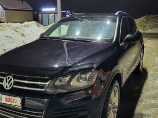 2012 Volkswagen Touareg II, чёрный, 2300000 рублей, вид 1