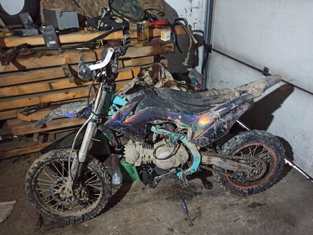 2022 BSE MX 125, чёрный, 55000 рублей, вид 4