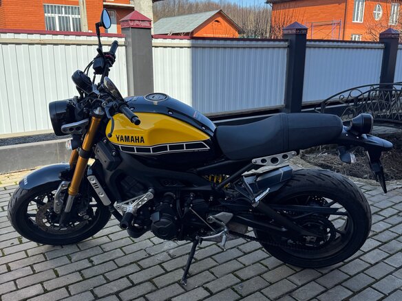 2016 Yamaha XSR900, жёлтый, 919000 рублей - вид 7
