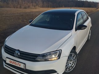 2015 Volkswagen Jetta VI Рестайлинг, белый, 785000 рублей, вид 1