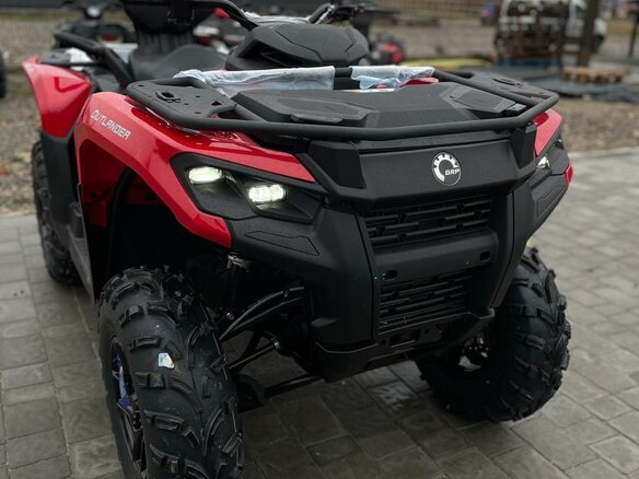 2024 BRP Can-Am Outlander Max DPS 700, красный, 1153000 рублей - вид 11