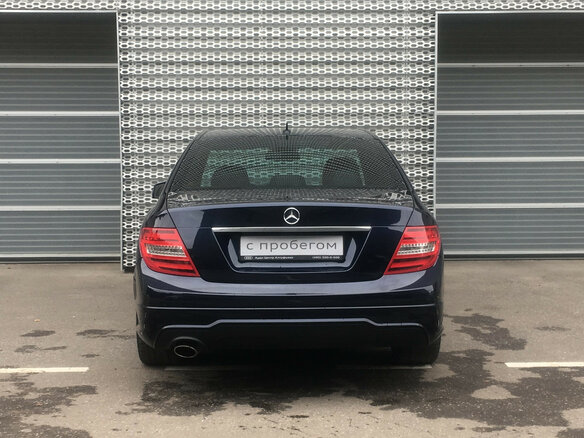 2013 Mercedes-Benz C-Класс 180 III (W204) Рестайлинг, синий - вид 4