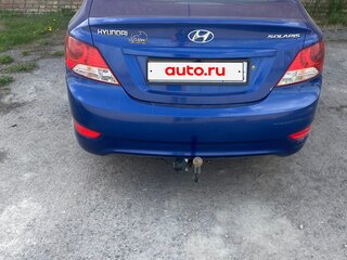 2012 Hyundai Solaris I, синий, 550000 рублей, вид 3