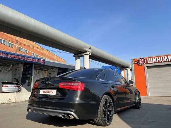 2012 Audi A6 IV (C7), чёрный, 2200000 рублей - вид 3