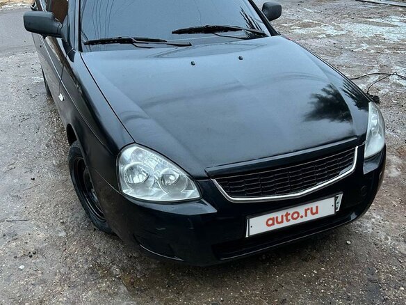 2009 Lada (ВАЗ) Priora I, чёрный, 360000 рублей - вид 2