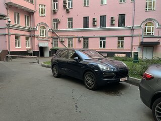 2010 Porsche Cayenne Diesel II (958), синий, 2890000 рублей, вид 3