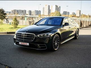2021 Mercedes-Benz S-Класс 450 Long 4MATIC VII (W223), чёрный, 10000000 рублей, вид 1