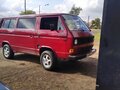 1986 Volkswagen Transporter T3, пурпурный, 500000 рублей