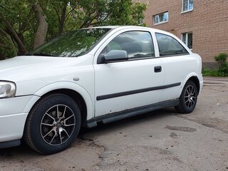 2002 Opel Astra G, белый, 200000 рублей, вид 3