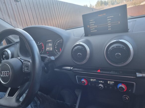 2019 Audi A3 III (8V) Рестайлинг, синий, 2500000 рублей - вид 10