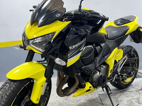 2014 Kawasaki Z 800, жёлтый, 799000 рублей, вид 2