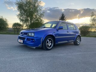 1993 Volkswagen Golf III, синий, 650000 рублей, вид 2