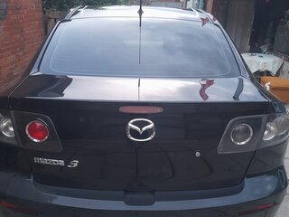 2008 Mazda 3 5-speed I (BK) Рестайлинг, чёрный, 650000 рублей, вид 3