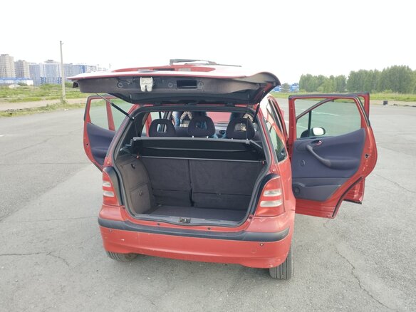 2003 Mercedes-Benz A-Класс 160 I (W168) Рестайлинг, красный, 370000 рублей - вид 8