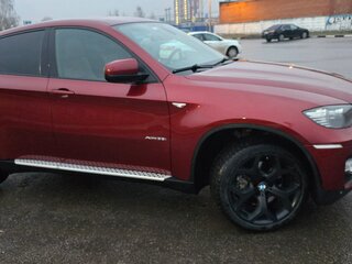 2008 BMW X6 35i 6-speed I (E71), пурпурный, 1525000 рублей, вид 4