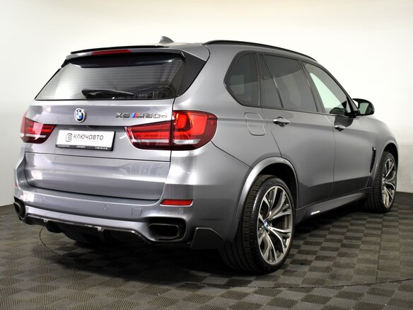 2017 BMW X5 M50d III (F15), синий - вид 3