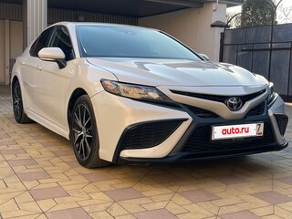 2023 Toyota Camry US Market VIII (XV70) Рестайлинг, белый, 3450000 рублей, вид 2