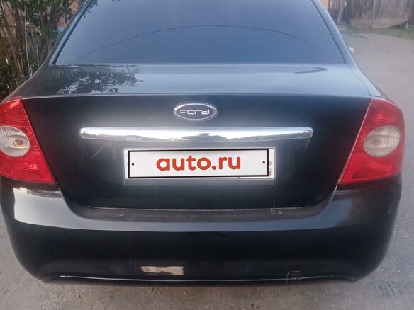 2008 Ford Focus II Рестайлинг, чёрный, 490000 рублей - вид 1