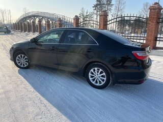 2015 Toyota Camry VII (XV50) Рестайлинг, чёрный, 2250000 рублей, вид 3