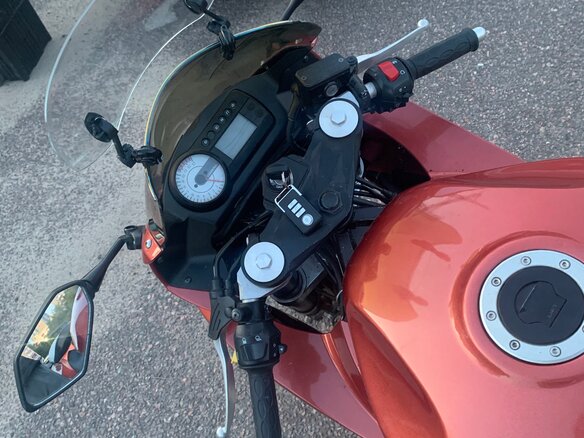 2012 Hyosung Comet GT250, красный, 235000 рублей - вид 3