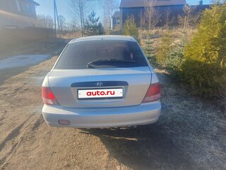 2000 Hyundai Accent II, серебристый, 200000 рублей, вид 4