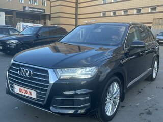 2016 Audi Q7 II (4M), чёрный, 3600000 рублей, вид 1