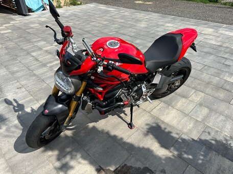 2019 Ducati Monster 1200, красный, 1300000 рублей, вид 2