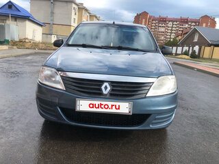 2010 Renault Logan I Рестайлинг, синий, 380000 рублей, вид 4