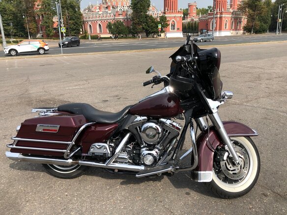2001 Harley-Davidson Electra Glide, красный - вид 4