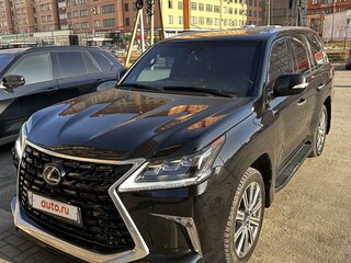 2016 Lexus LX 570 III Рестайлинг 2, чёрный, 6700000 рублей, вид 2