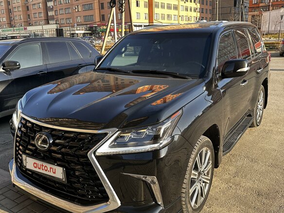 2016 Lexus LX 570 III Рестайлинг 2, чёрный, 6700000 рублей - вид 1