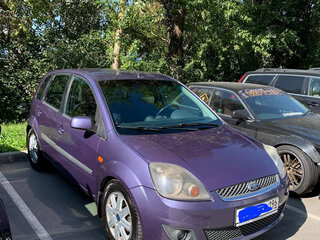 2007 Ford Fiesta Mk5, фиолетовый, 400000 рублей, вид 4