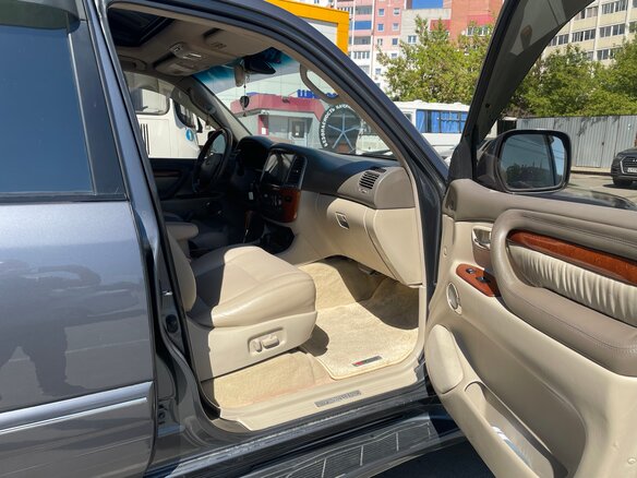 2003 Lexus LX 470 II Рестайлинг, серый, 1800000 рублей - вид 10