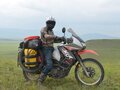 2008 Kawasaki KLR 650, красный - вид 1