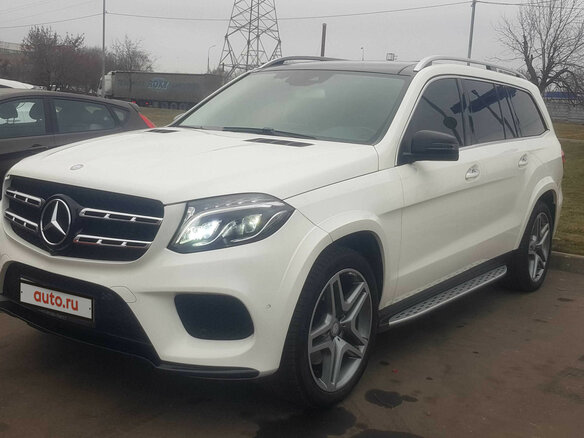 2016 Mercedes-Benz GLS 350 d I (X166), белый