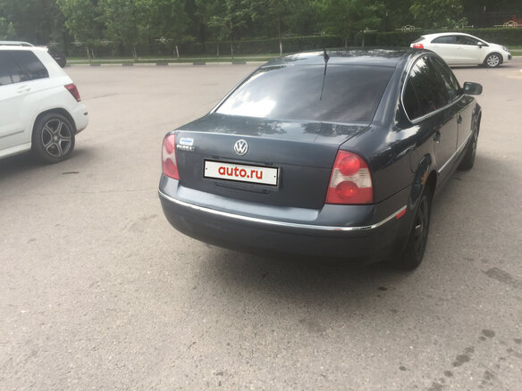 2002 Volkswagen Passat B5 Рестайлинг, синий - вид 5