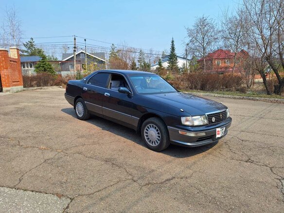 1994 Toyota Crown IX (S140), зелёный, 1950000 рублей