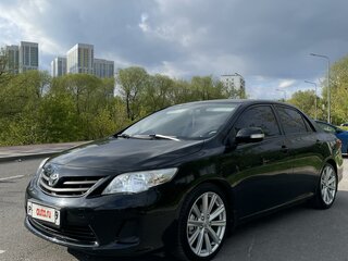 2011 Toyota Corolla X (E140, E150) Рестайлинг, чёрный, 1700000 рублей, вид 1